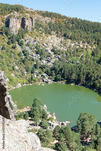 Vista de la depresión de la Laguna Negra. Tomada en agosto de 2022 cerca de Vinuesa, Soria.