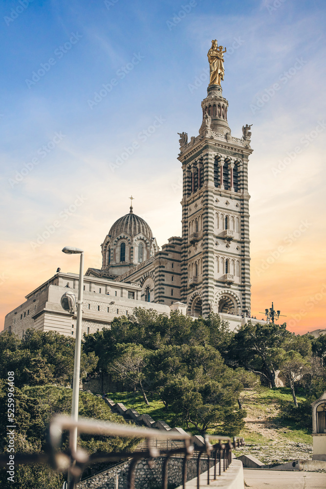 Basilique Notre Dame de la Garde, Marseille Pape