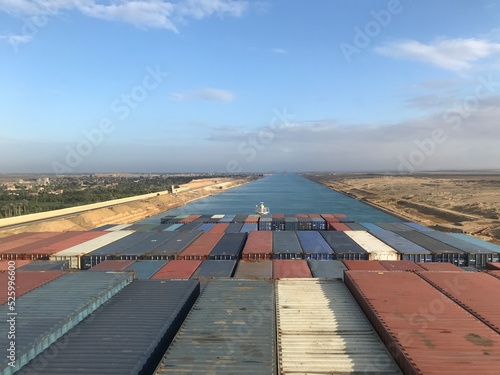Konstfotografi canal de suez
