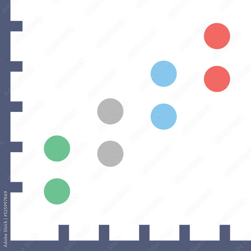 Graph Vector Icon Graph Vector Icon