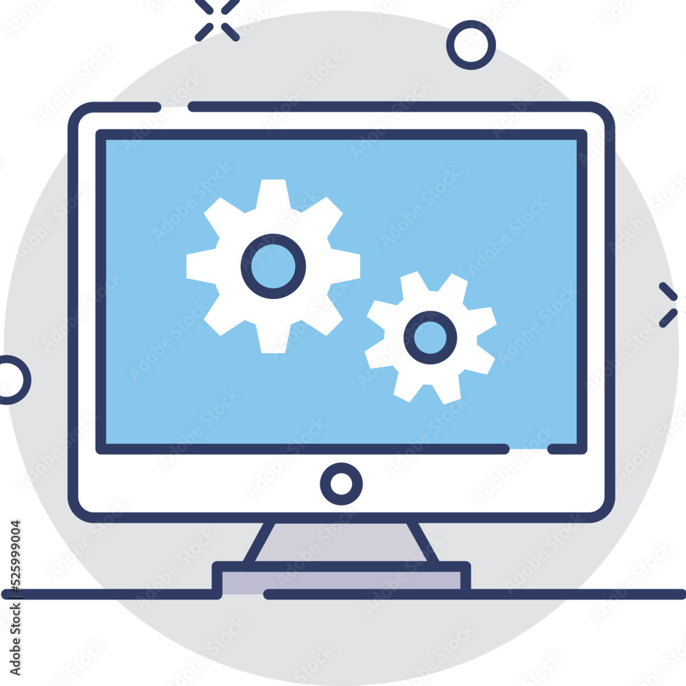 Configure Vector Icon Configure Vector Icon