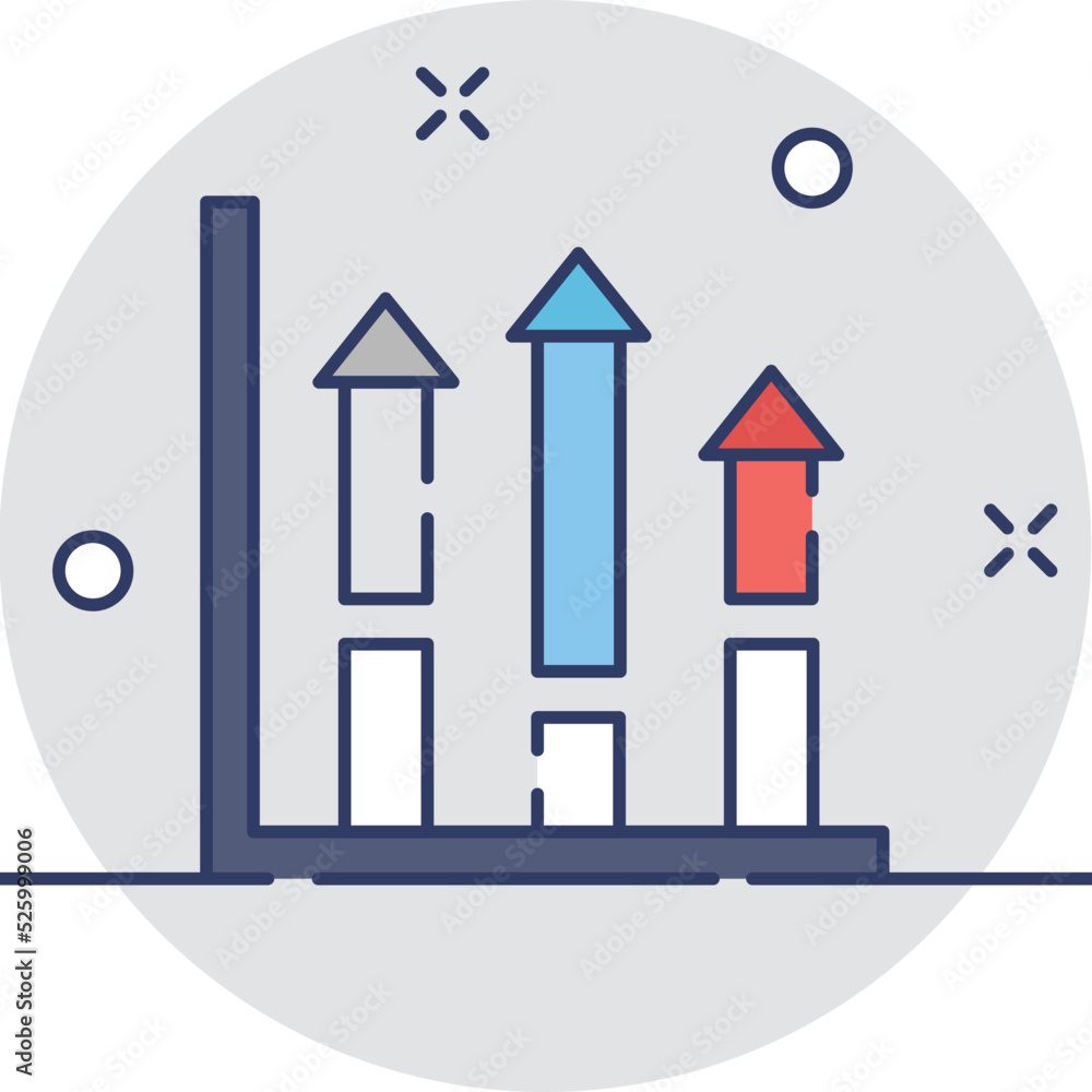 Growth Vector Icon Growth Vector Icon
