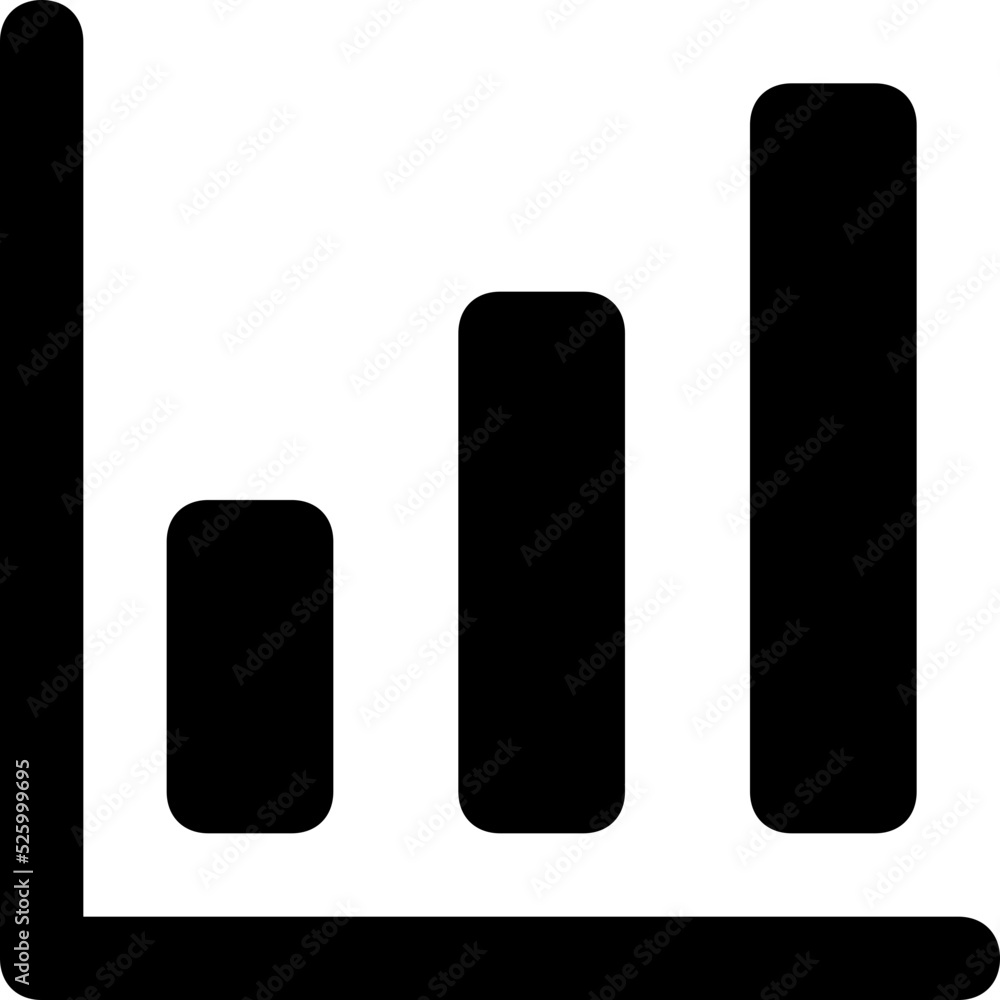 Bar Graph Vector Icon Bar Graph Vector Icon