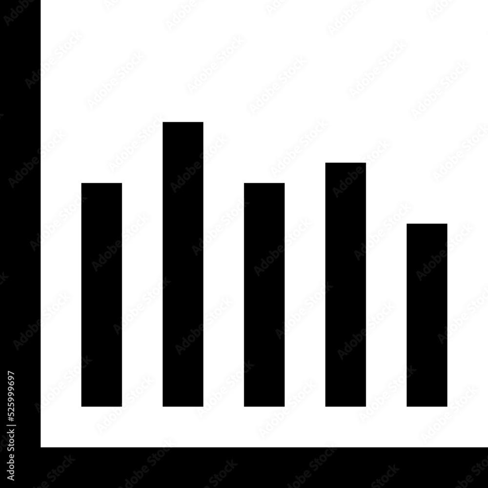 Bar Graph Vector Icon Bar Graph Vector Icon
