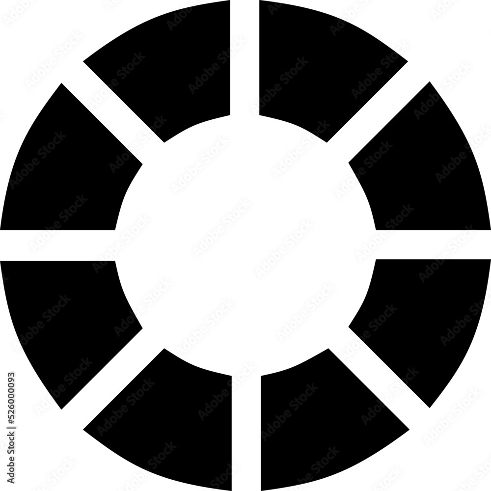 Pie Chart Vector Icon