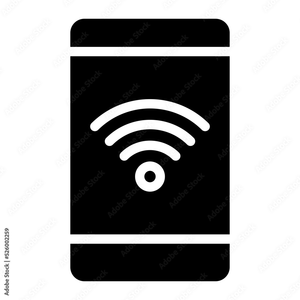 smartphone glyph icon smartphone glyph icon
