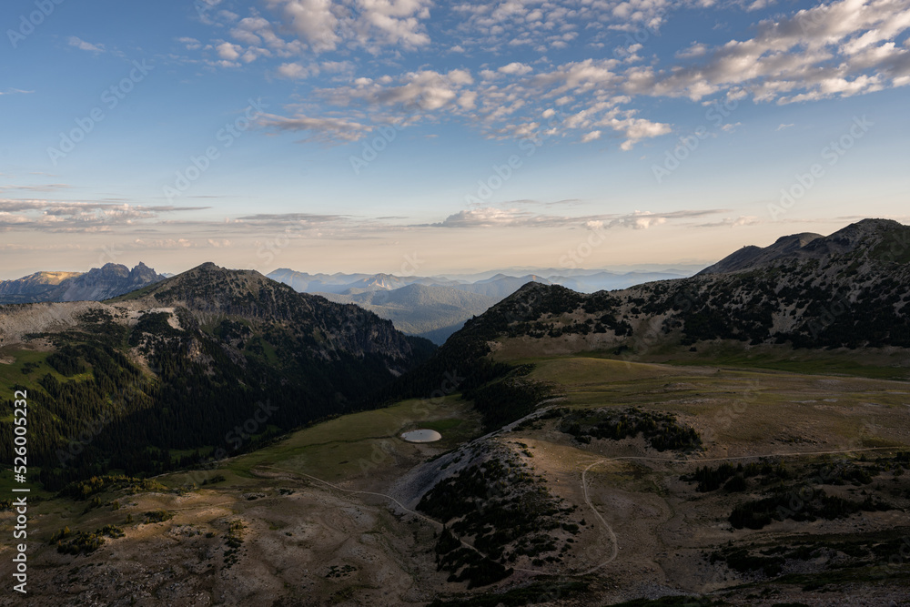 Sunrise in the Mountains