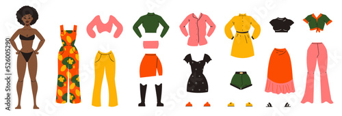 Paper Clothes Set