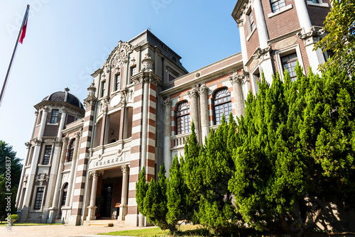 Building exterior of the Lukang Folk Arts Museum in Changhua, Taiwan.  photo