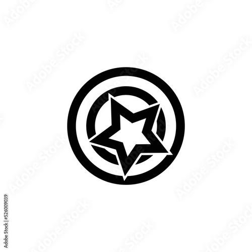 Captain America cool superhero icon | graphic icon | sign design