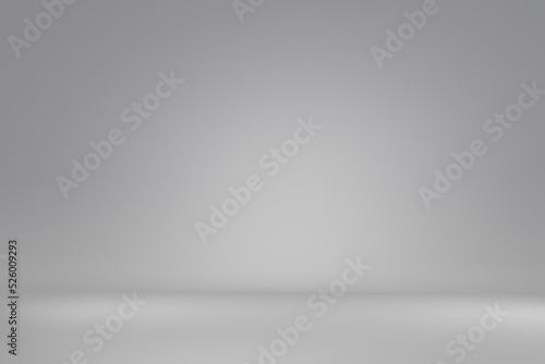 Empty dark gray room with gray abstract background.