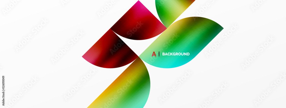 Circle geometric background. Metallic color shiny circles and round shapes. Vector Illustration For Wallpaper, Banner, Background, Card, Book Illustration, landing page Circle geometric background. Metallic color shiny circles and round shapes. Vector Illustration For Wallpaper, Banner, Background, Card, Book Illustration, landing page