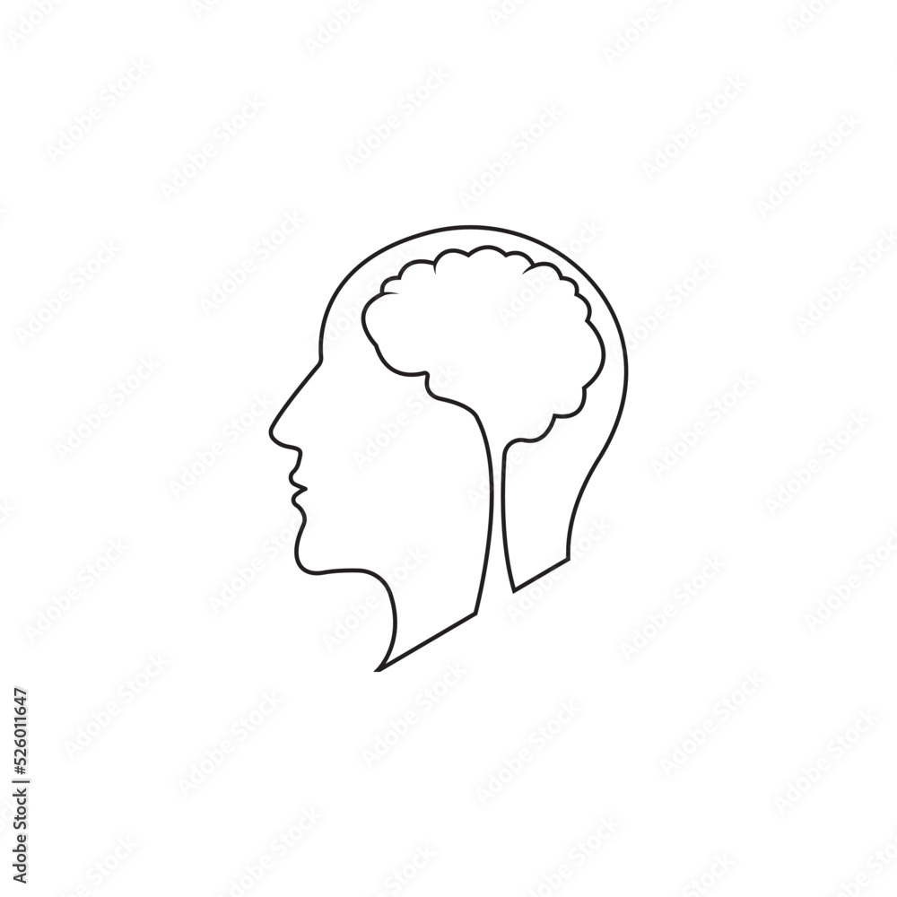 Human brain icon