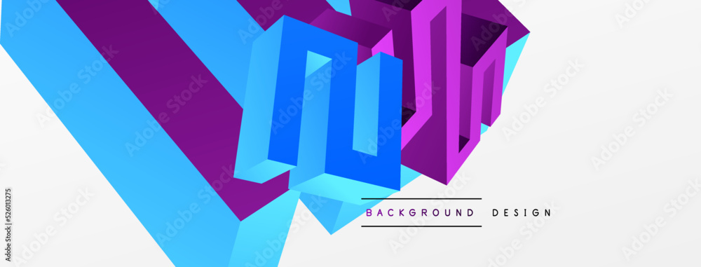 3d line geometric creative abstract background. Trendy techno business template for wallpaper, banner, background or landing 3d line geometric creative abstract background. Trendy techno business template for wallpaper, banner, background or landing
