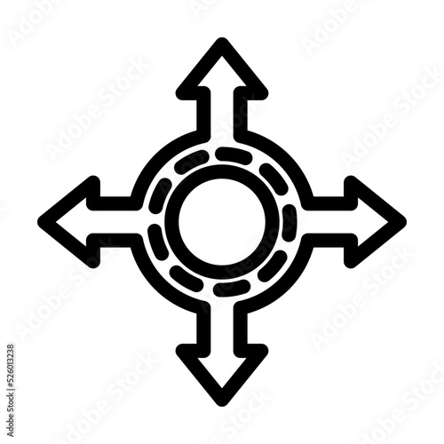 Roundabout Icon Design