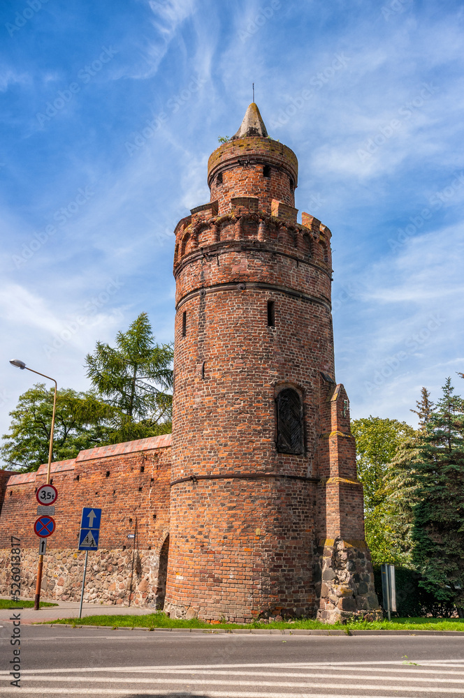 Owl tower. Pyrzyce, West Pomeranian Voivodeship, Poland.