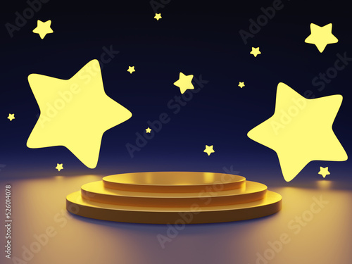 star with stars in the dark screen