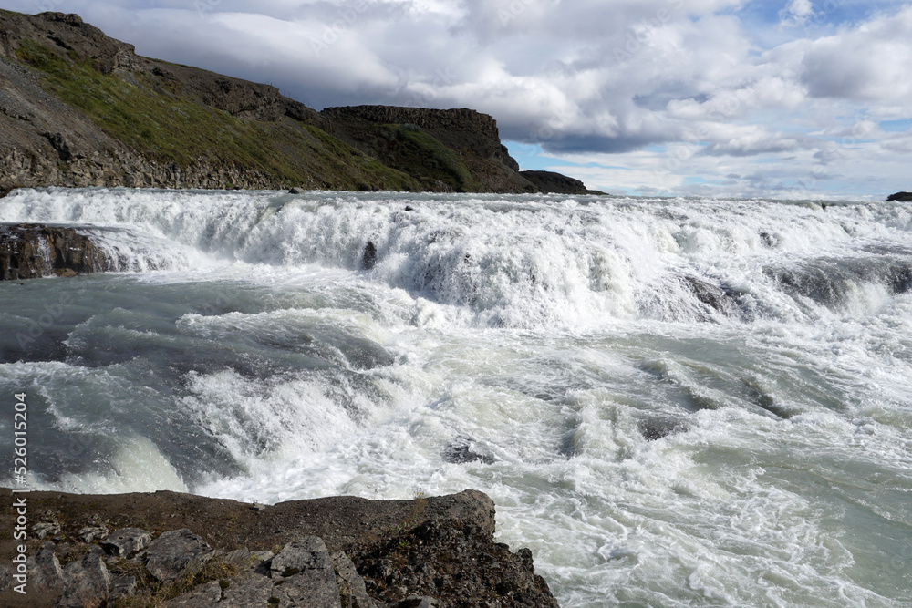 Gullfoss waterfall in Iceland Gullfoss waterfall in Iceland