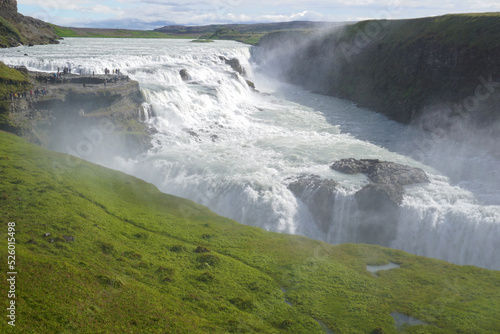 Gullfoss waterfall in Iceland © PX Media