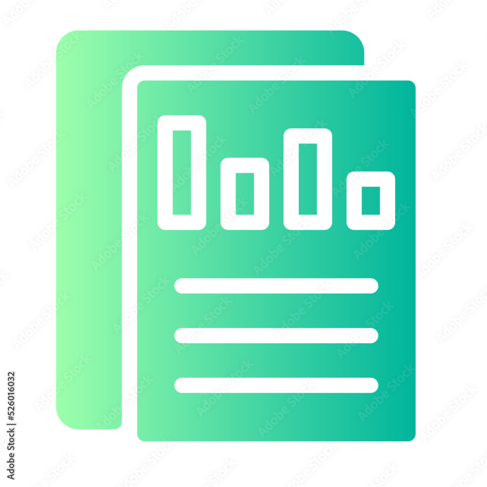 diagram gradient icon diagram gradient icon
