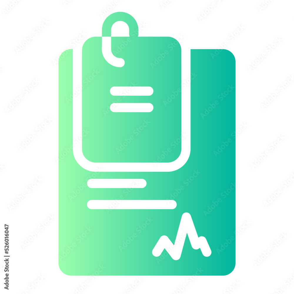 paper work gradient icon paper work gradient icon