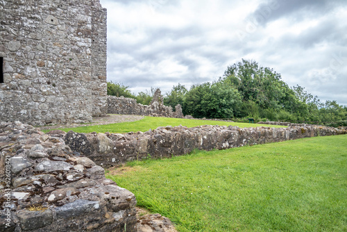 The beautiful Tully Castle by Enniskillen, County Fermanagh in Northern Ireland