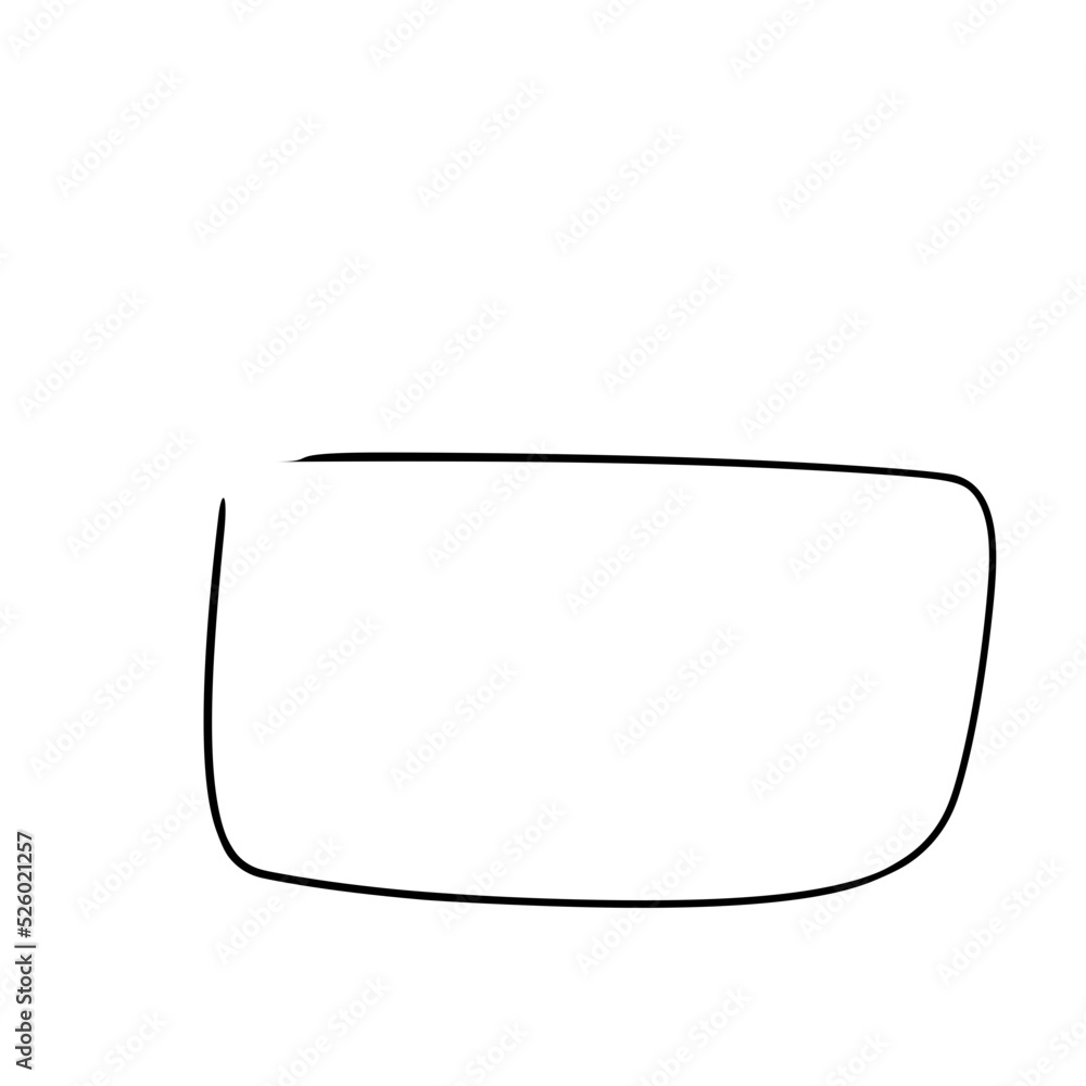 Hand drawn circle line points Hand drawn circle line points