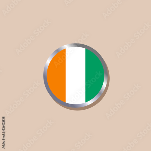 Illustration of Ivory Coast flag Template Free Download Illustration of Ivory Coast flag Template - GFXLoad