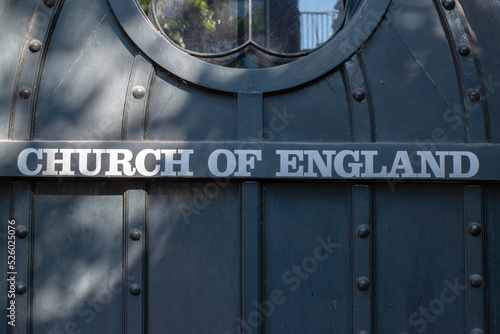 Billboard Church Of England At Amsterdam The Netherlands 23-6-2022 photo