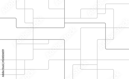 Futuristic connect lines technology background template. Network wireframe linked graphic vector.