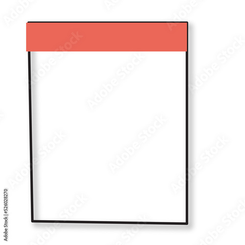 leaflets for notes with different layouts. Large collection of cute blank sticky notes. Vector illustration image file png.