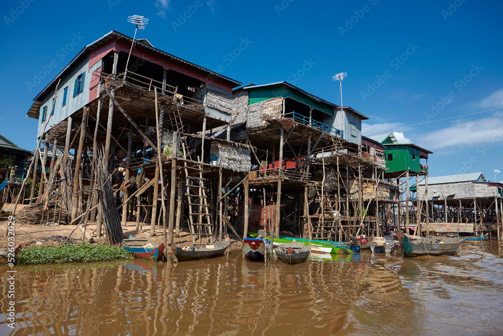Floating village of Kompong Phluk, Siem Reap, Cambodia