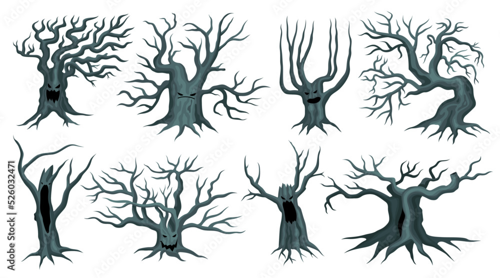 Spooky Trees Set Spooky Trees Set