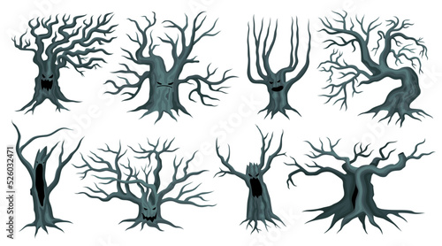 Spooky Trees Set