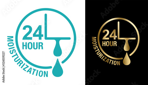 24 hour moisturization anti-wrinkles icon