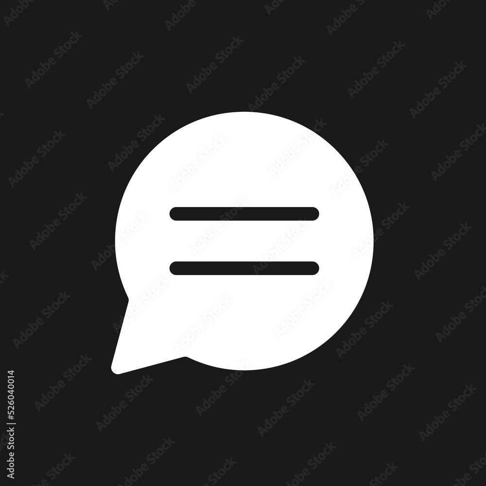 Buyer-to-seller chat dark mode glyph ui icon. Real-time communication. User interface design. White silhouette symbol on black space. Solid pictogram for web, mobile. Vector isolated illustration Buyer-to-seller chat dark mode glyph ui icon. Real-time communication. User interface design. White silhouette symbol on black space. Solid pictogram for web, mobile. Vector isolated illustration
