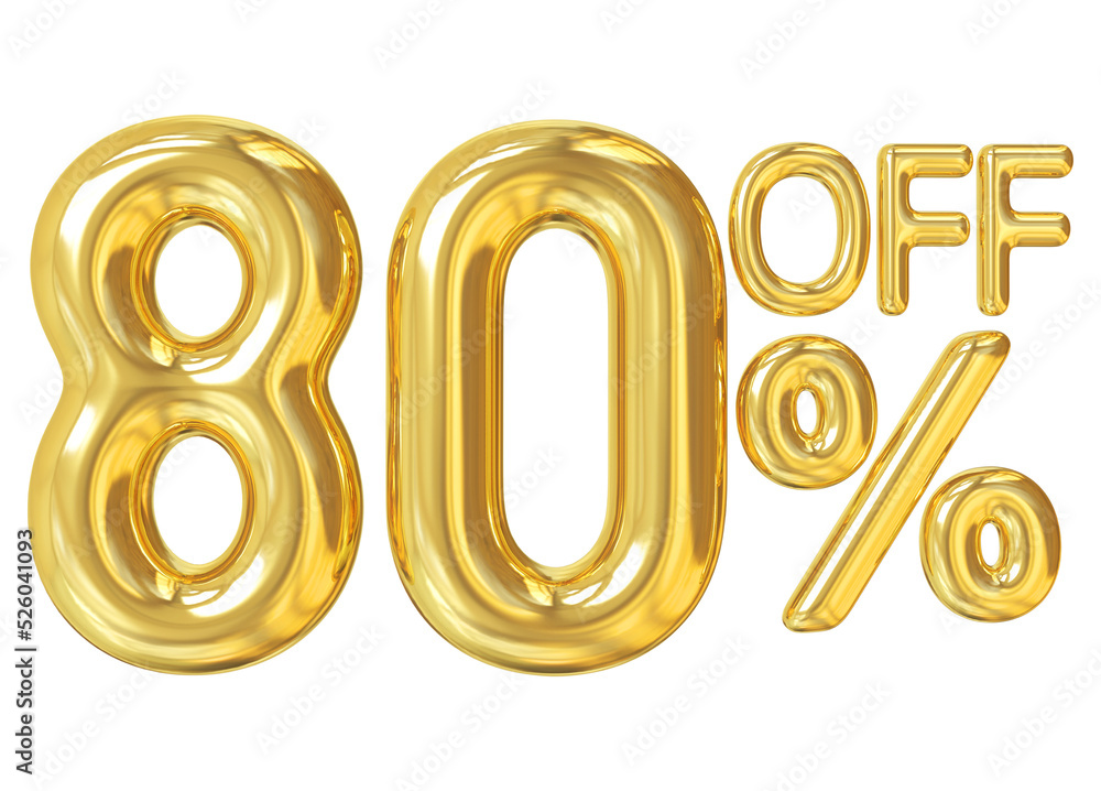 Sale number 80 percent off gold Sale number 80 percent off gold