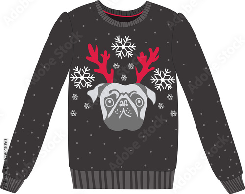 PNG Cute ugly winter sweater