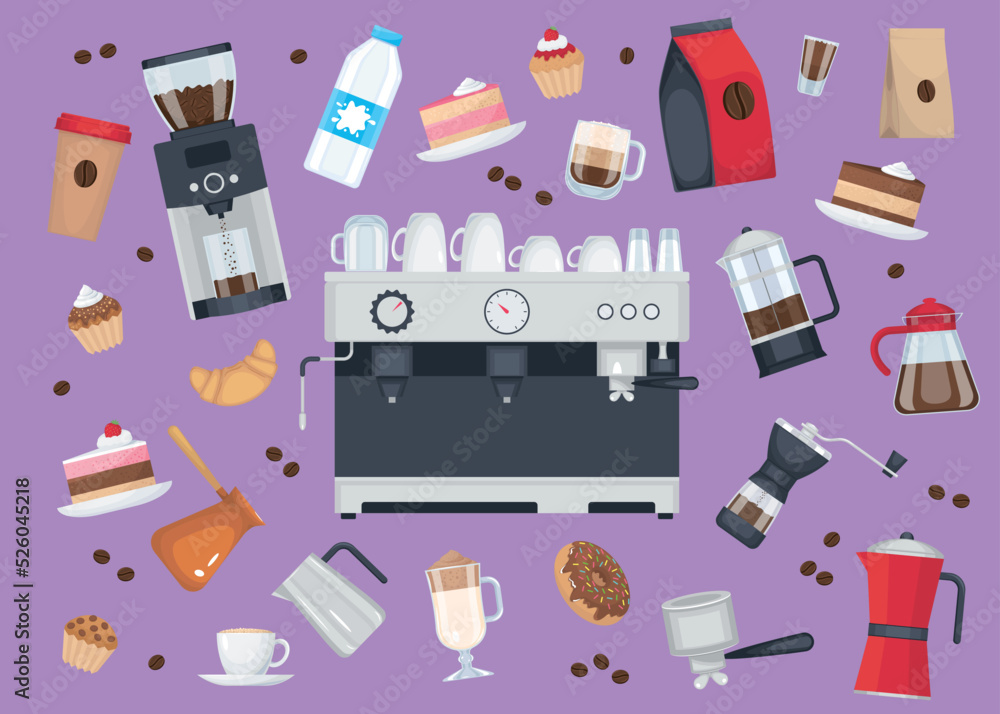 Barista Coffee Equipment Set Barista Coffee Equipment Set