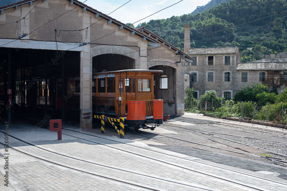 Old depots of the Soller train