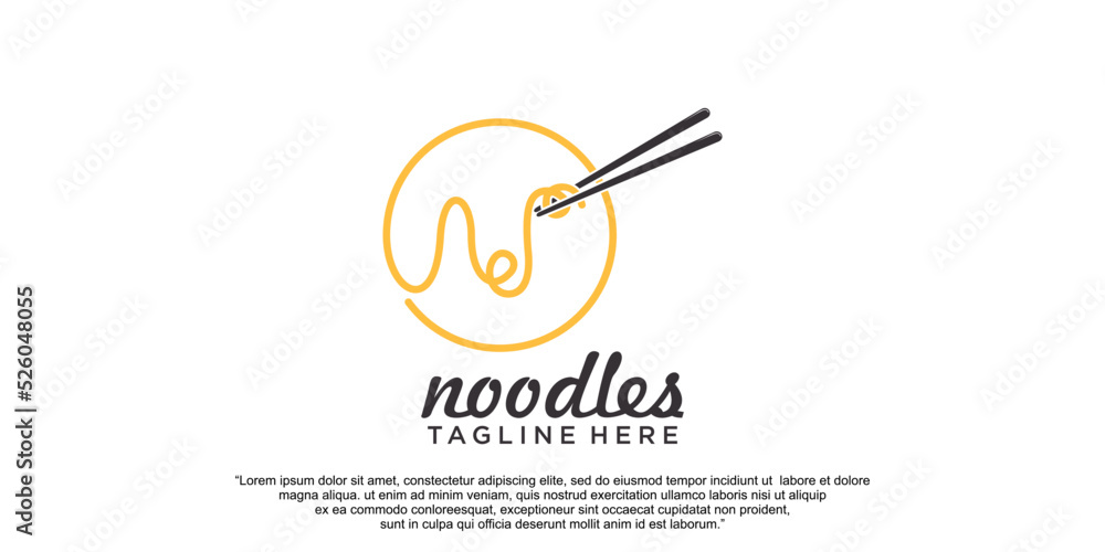 Noodles logo design vector template Premium Vector part 3 Noodles logo design vector template Premium Vector part 3