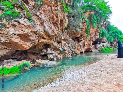 Salalah in Oman, season of Khareef A view of green nature photo