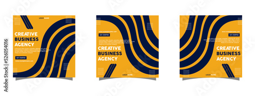 Digital Marketing Social Media Post Template, Digital marketing agency, Square Flyer Template, Editable web Banner Post Template.
