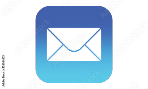 Apple IOS mailing app icon Vector, developed and maintained by Apple Inc