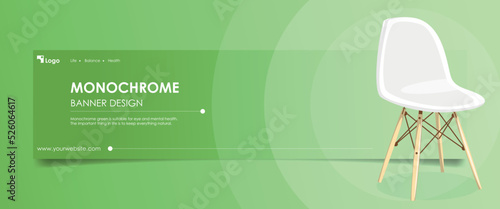 Monochrome Banner Design