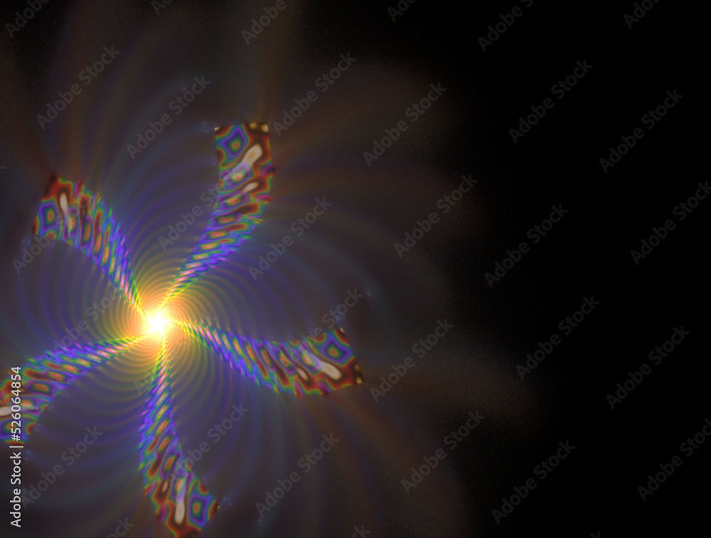 Obraz premium Imaginatory fractal abstract background Image