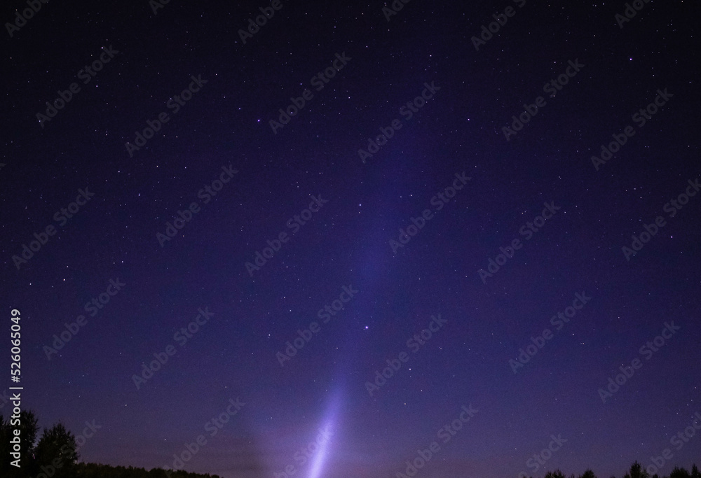 Starry sky in August outside the city. 2022
Звездное небо в августе за городом. 2022 год.