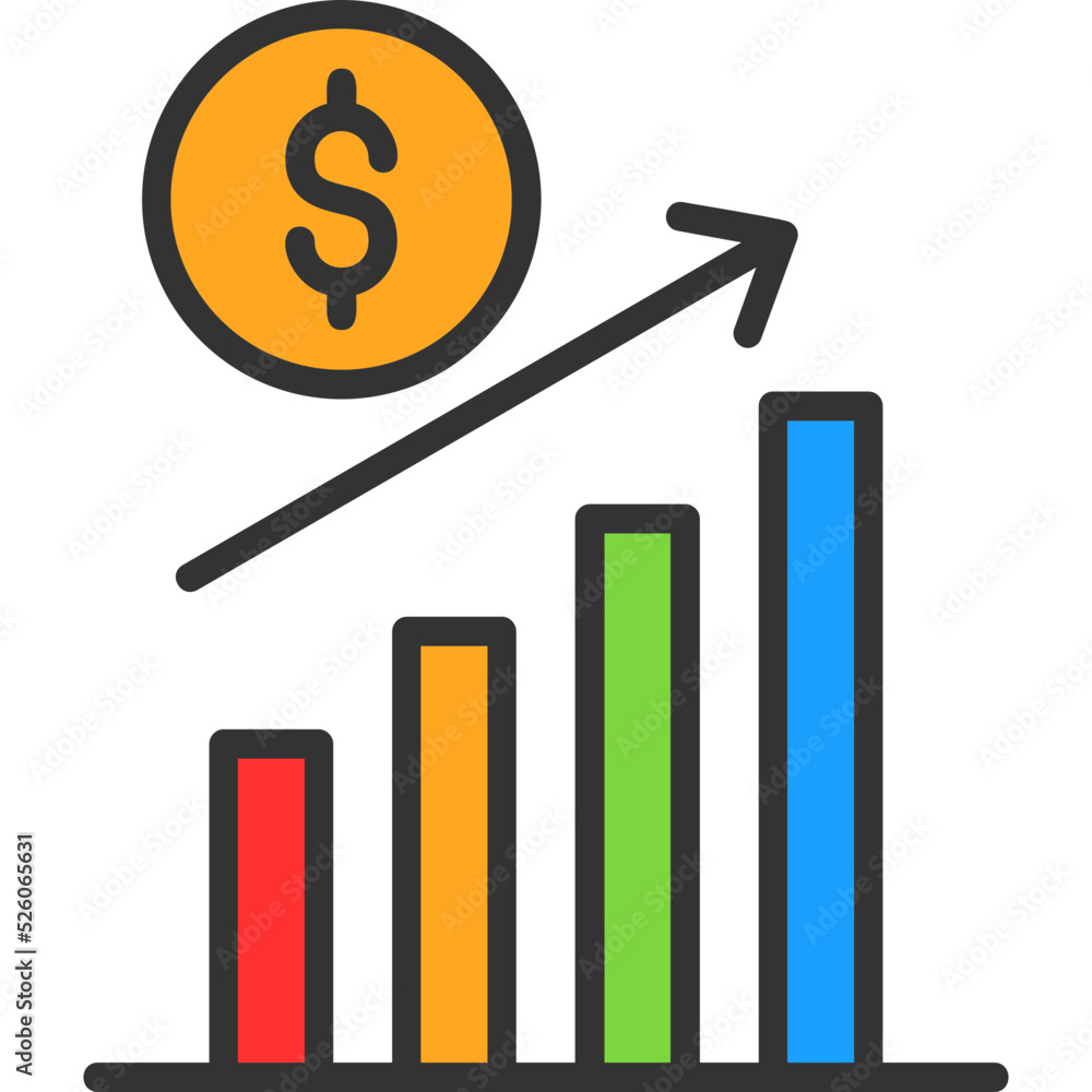 Revenue Increase Icon Revenue Increase Icon