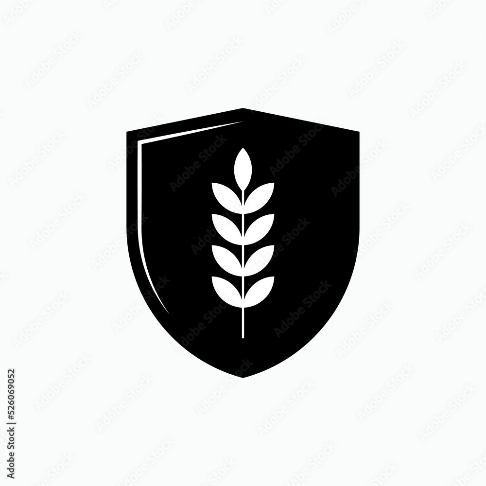 Food Security Icon. A Symbol of Mass Consumption Material Preparedness. Simple Symbol & Logo Template - Vector. Food Security Icon. A Symbol of Mass Consumption Material Preparedness. Simple Symbol & Logo Template - Vector.