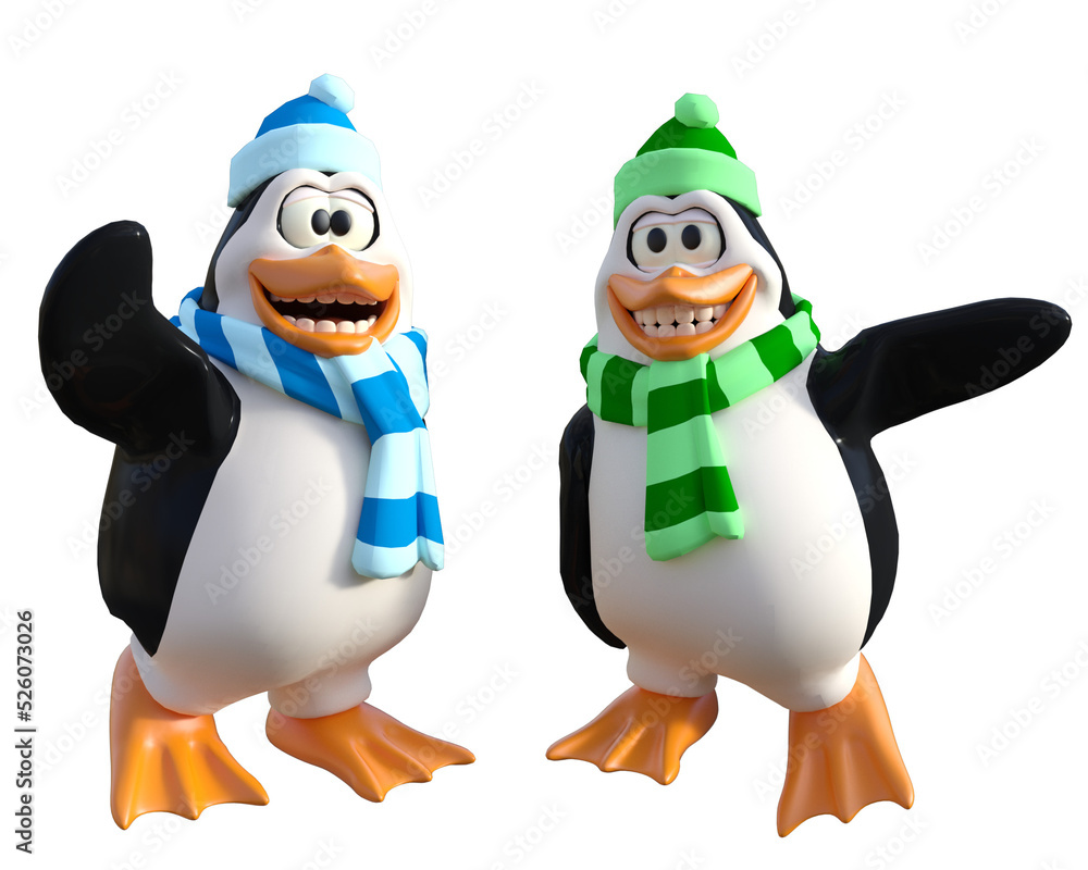 Obraz premium penguins
